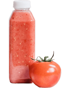 Tomato juice bottle